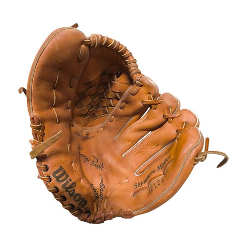 Wilson A2124 Glove Mitt George Brett Signature Baseball Right Hand Throw