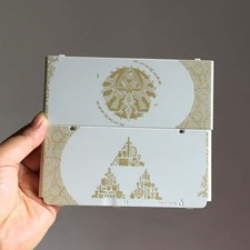 The Legend of Zelda White Gold Triforce Nintendo New 3DS Replacement Cover Shell