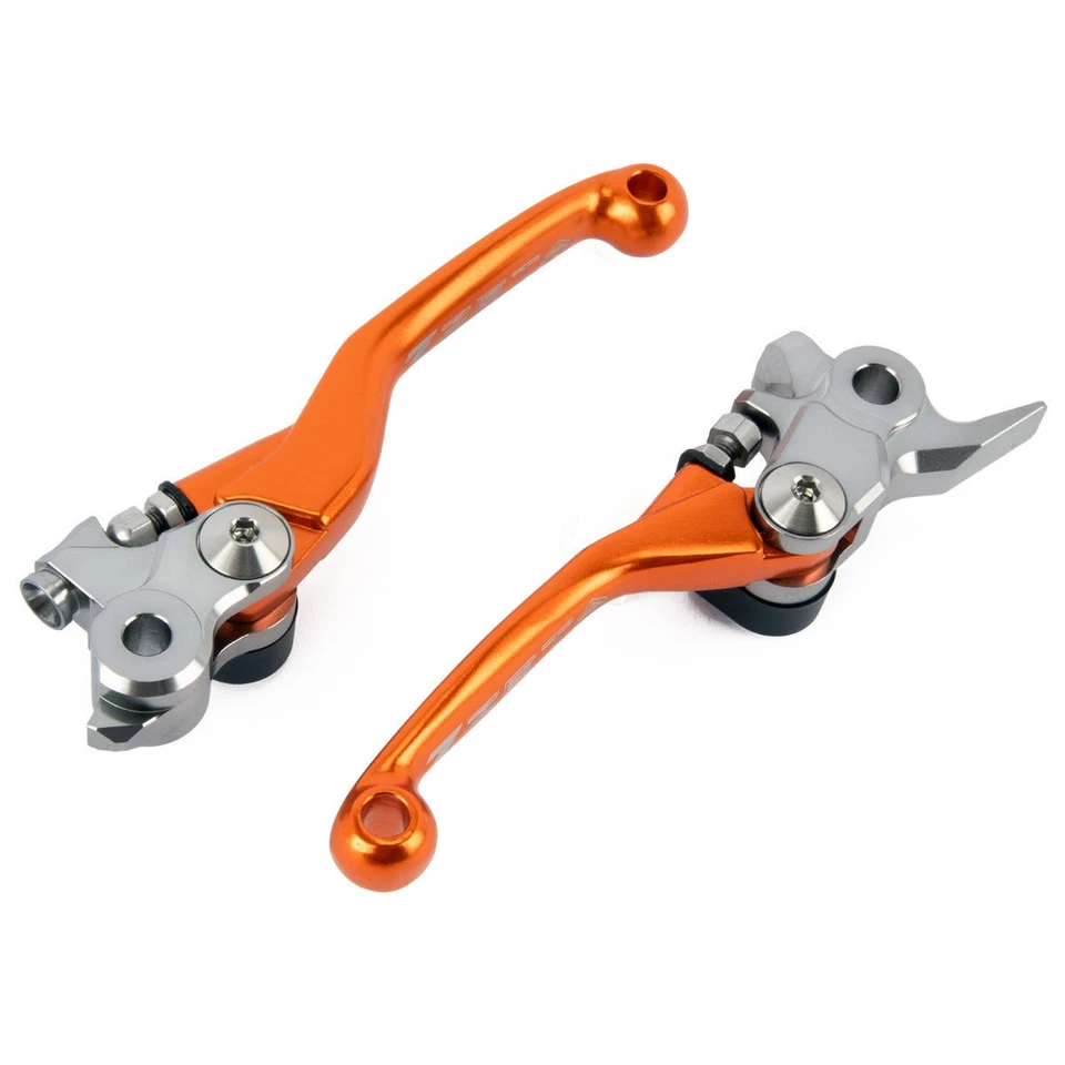 Juego de palancas pivotantes Zeta naranja para Husqvarna TE125 2014-2016 Foto 3 de 3