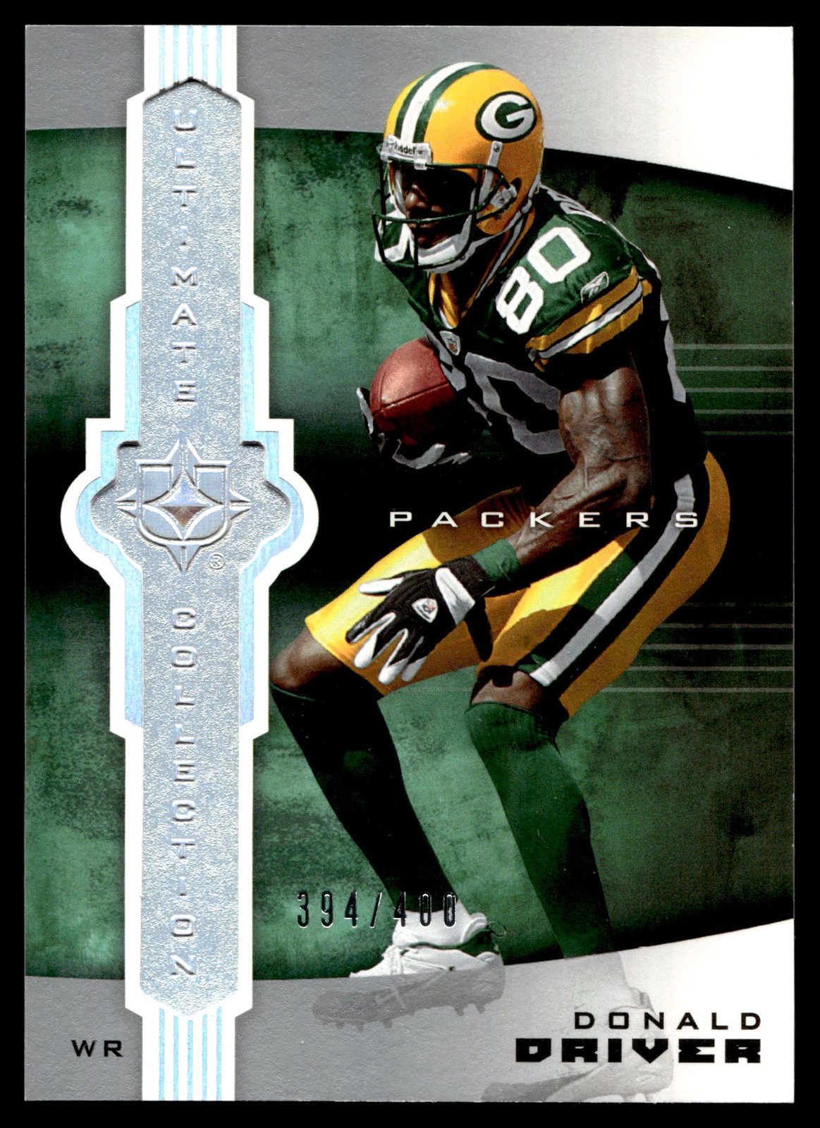 2007 Upper Deck Ultimate Collection Donald Driver #/400 #37 Green Bay Packers