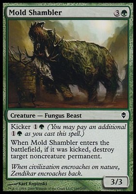 Mold Shambler - ZE MTG - Near Mint