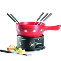 MÄSer 931893 KäSefondue Set 11-Tlg FüR 6 Personen Keramik Topf 2.6L