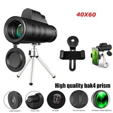 40X60 Monokular Starscope Teleskop HD Monokular Mit Smartphone Wasserdichtes