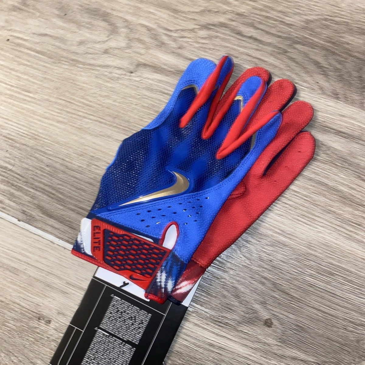 Guantes de Bateo Nike Alpha Elite 4 de Julio Promo PE Béisbol Nuevos con Etiquetas Talla XL