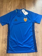 VALENCIA CF 2016-2017 TRAINING ADIDAS FOOTBALL SHIRT SOCCER JERSEY SIZE S MEN