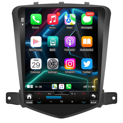 Fortdows Car Stereo Radio For Chevrolet Cruze 2009-2015 5G Wifi Ips Touchscreen