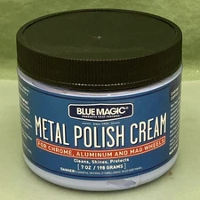 New Genuine Blue Magic 400 metal polish cream 7 oz