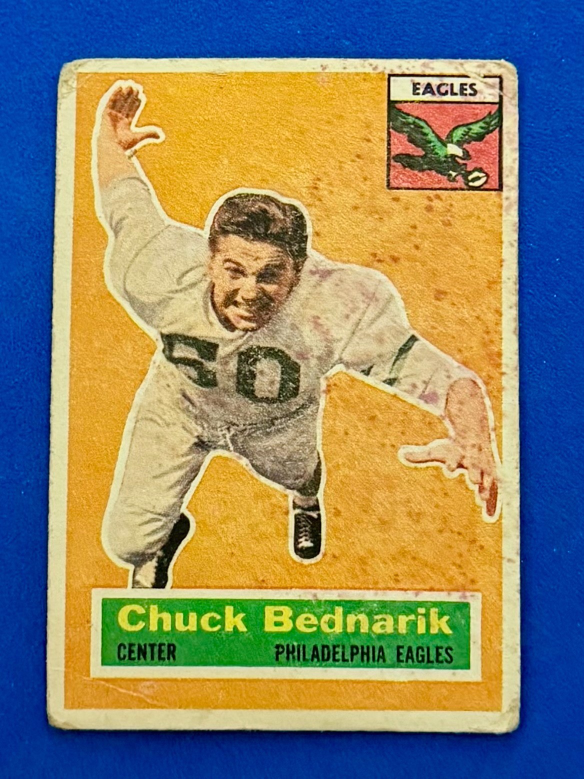1956 Topps - Chuck Bednarik #28***Free Shipping***