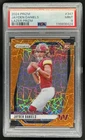 2024 Panini Prizm Jayden Daniels RC Lazer Rookie #347 Commanders PSA 9