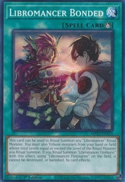 YuGiOh Libromancer Bonded MP23-EN114 Common Englisch Neu 1st