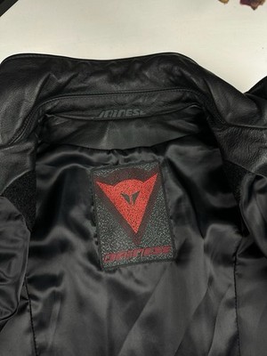 Dainese Mens Leather Jacket EU SZ 46 | eBay