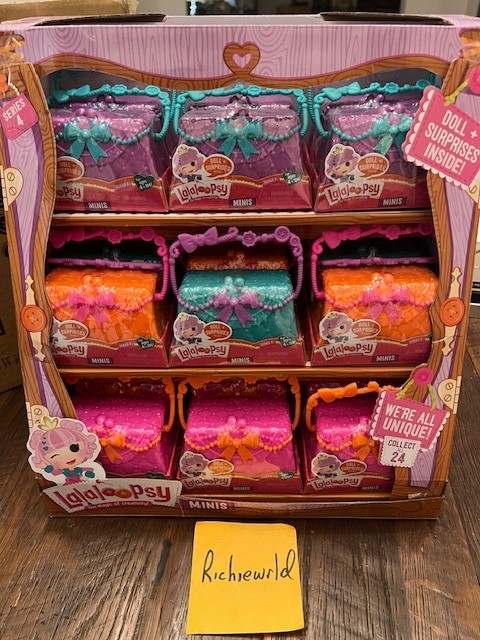 1X) Authentic & Rare Series 4 LALALOOPSY MINI PURSE-Factory Sealed