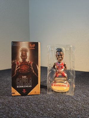 NEW Clint Capela Bobblehead NBA Houston Rockets Whataburger Limited Edition 2017
