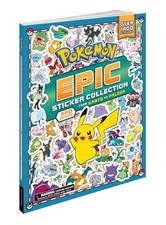 Pokemon Epic Sticker Collection 3rd Edition: From Kanto to Paldea: Ove Paperback