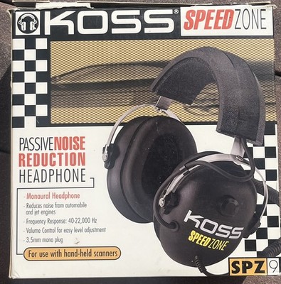Koss SPZ9 Passive Noise Reduction Over-Ear Stereo Headphones in Original Box