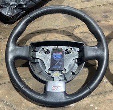 FORD FIESTA MK6 ST / ST150 LEATHER STEERING WHEEL 2002 - 2008 Genuine