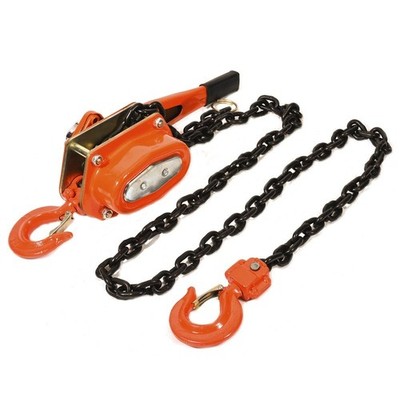 Chain Lever Block Hoist Come Along Ratchet Lift 6600LBS 5FT Puller Pulley 3 Ton