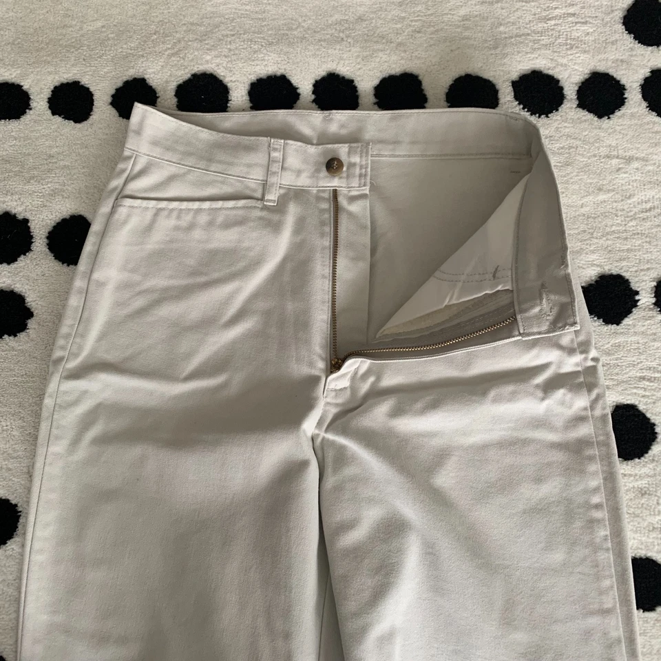 Pantalones Levi's de Colección Años 90 Pierna Recta Cónica Mujer 26 Caqui Pantalón Preppy Y2K Foto 3 de 4