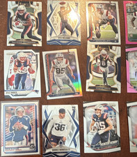 New England Patriots Lot 22 cards. Chrome Select Prizm Polk. Treveon Henderson