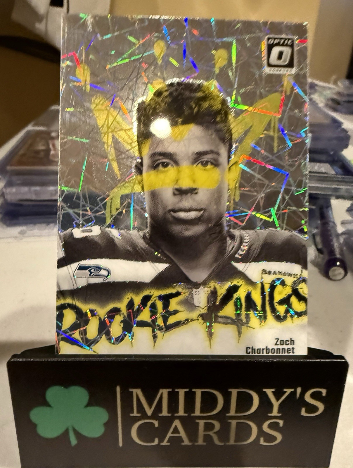 2023 Donruss Optic Zach Charbonnet Rookie Kings