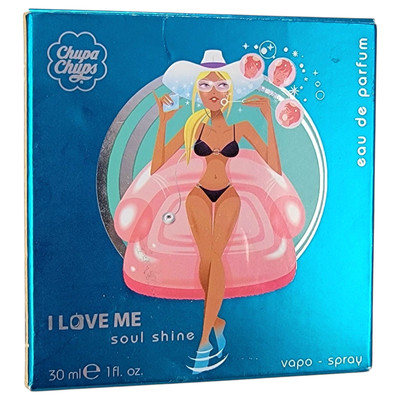 Rare Chupa Chups I Love Me Soul Shine Perfume Spray Coty 1 fl oz Collectible