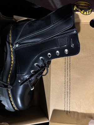 Dr. Martens Jadon HDW II Platform Boots. (Black) (Men's US 9, Woman's 10)