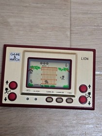 Nintendo Game & Watch LION Handheld Console LCD Game Tested Working