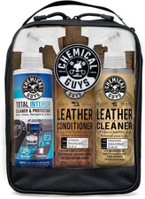 Leather Cleaning  Conditioning Kit, Cleaner, Towels  Bag