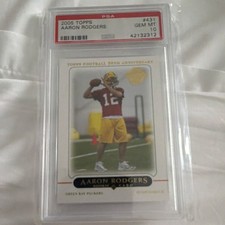 2005 Topps Aaron Rodgers Rookie Base Set #431 PSA 10 GEM MT Green Bay Packers