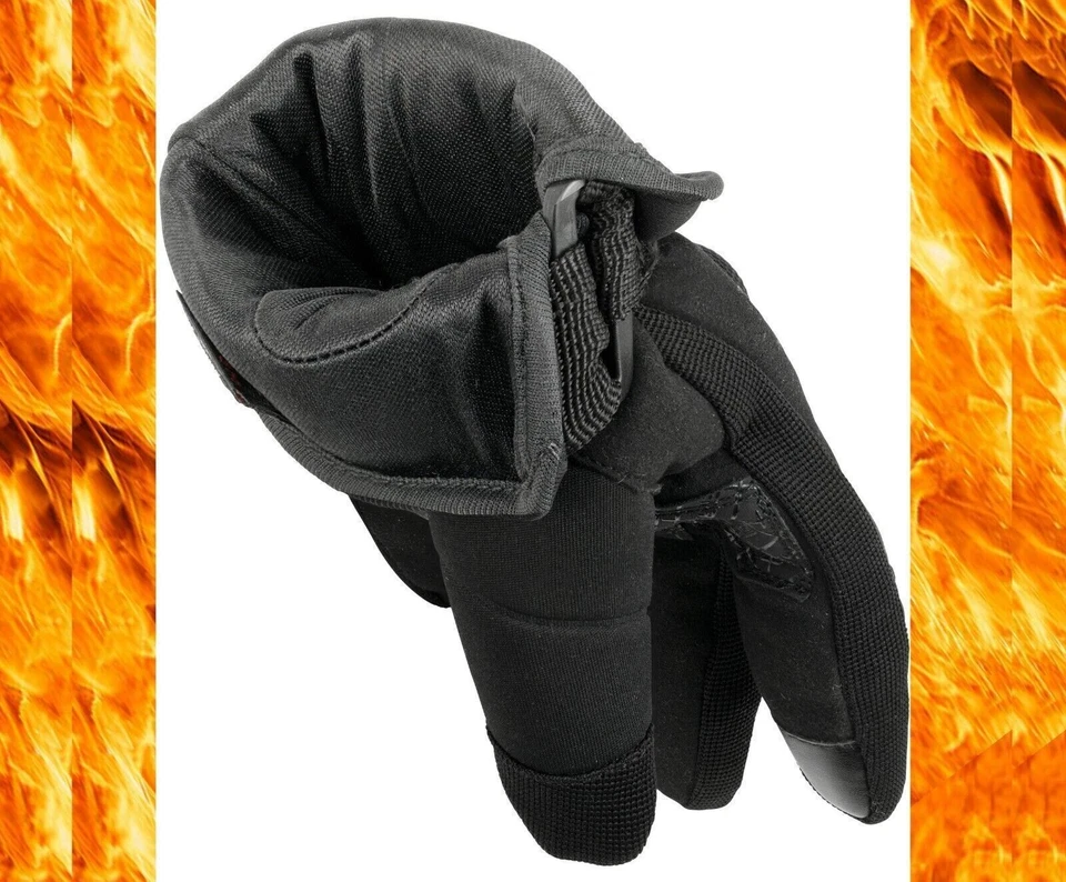 Motorradhandschuhe Regen Winter Motorrad Handschuhe Biker Winter Handschuhe - Bild 3 von 4