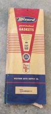 Vintage Wizard R6503 Push Rod Gasket Set 1951-53 Chevy Garage Wall Art