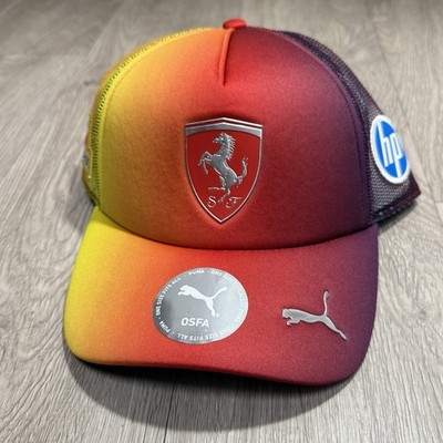 New Scuderia Ferrari F1 Team Lewis Hamilton Silverstone British GP Puma Hat