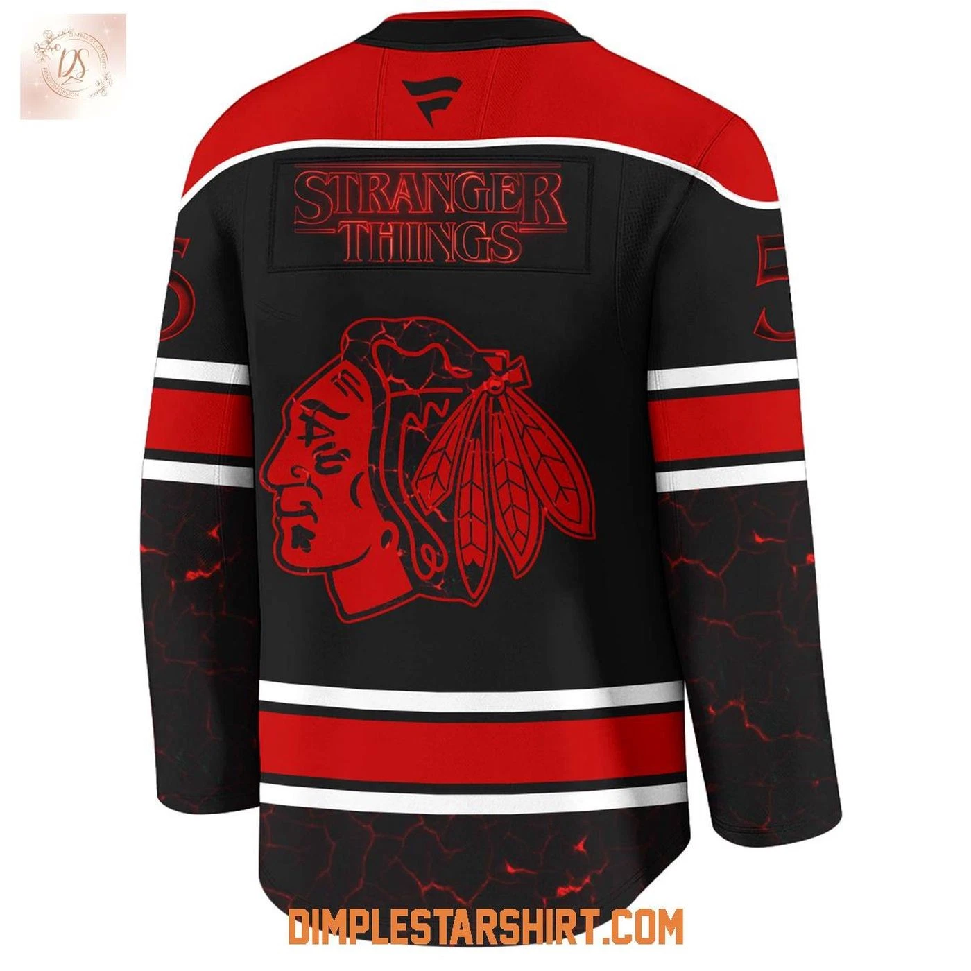 Chicago Blackhawks x Stranger Things 5 One Last Adventure Shirt