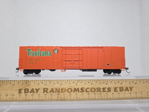 Frigorífico mecánico Athearn escala HO Tropicana naranja 57' TPIX 1217 Kadees Ex/No B | Zustand: Used