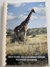 Great Plains Zoo Keeper Animal Menu Cookbook Sioux Falls South Dakota Vintage