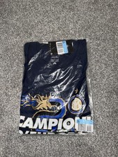 Nike Inter Milan 2010 Champions League T Shirt Campioni 432992-410 Deadstock