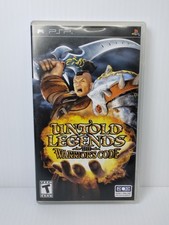Untold Legends: The Warrior's Code (Sony PSP) CIB - Tested - Free Shipping 
