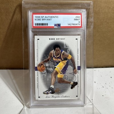 1998-99 SP Authentic Kobe Bryant #44 PSA MINT 9 Los Angeles Lakers