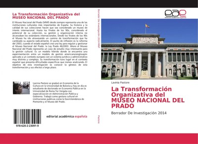 La Transformación Organizativa del MUSEO NACIONAL DEL PRADO Lavinia Pastore Buch
