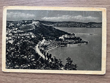 Vintage Hungary Postcard Tihany Abbey, Lake Balaton