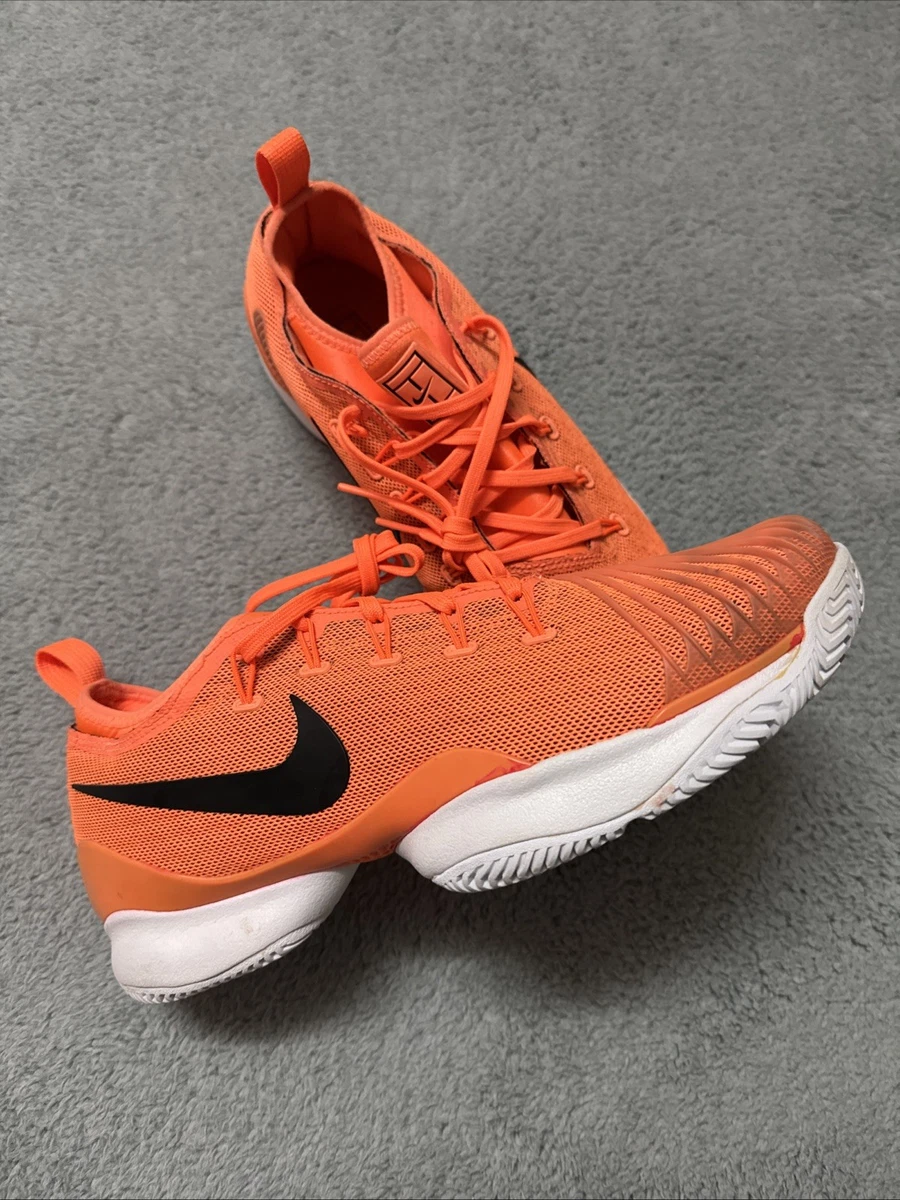 Nike Ballistec Advantage Tennis Orange Gray Men\'s Size 8.5 Sneakers 685278-008 Nike Air Max 90 Summit White Safety Orange Dark Smoke Grey  main image 4