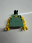 LEGO Star Wars 4502 Luke Skywalker Dagobah Torso sw0106 RARE Small Crack