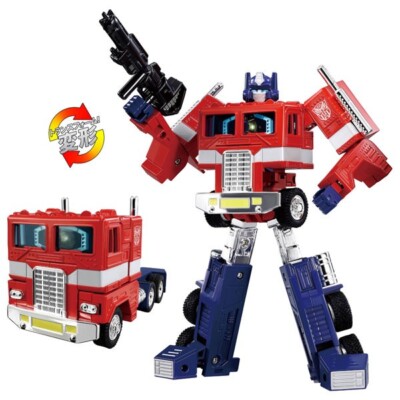 入手困難TAKARA TOMY TRANS FORMERS CONVOY Takara Tomy Transformers Missing Link C-02 Convoy Anime Figure