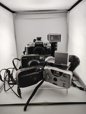 Camera Lot Bundle Of 5 UNTESTED/FOR PARTS Goldtek, Ricoh,Pentax,Minolta,Easy 