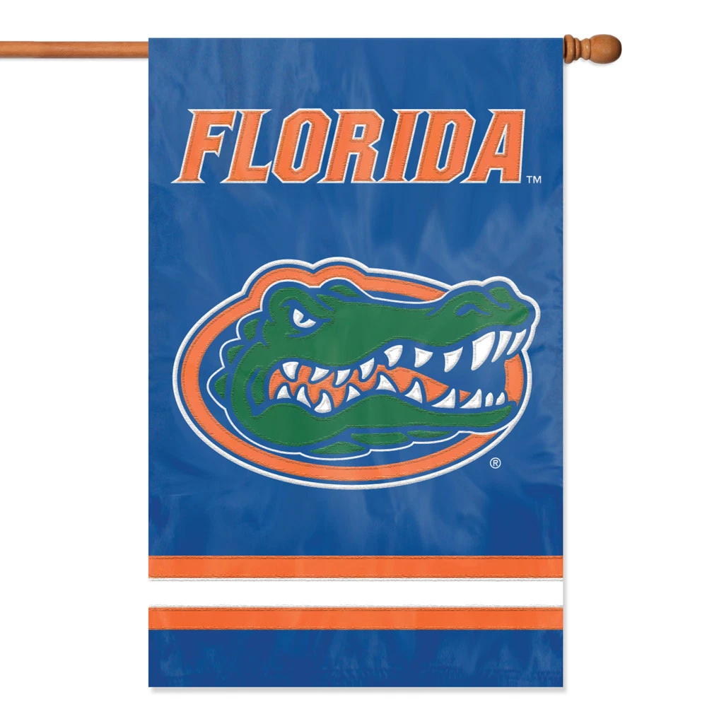 Bandera Oficial NCAA Con Licencia Party Animal, Doble Cara, 44x28 Pulgadas, Nailon Resistente - Para Interiores Y Exteriores