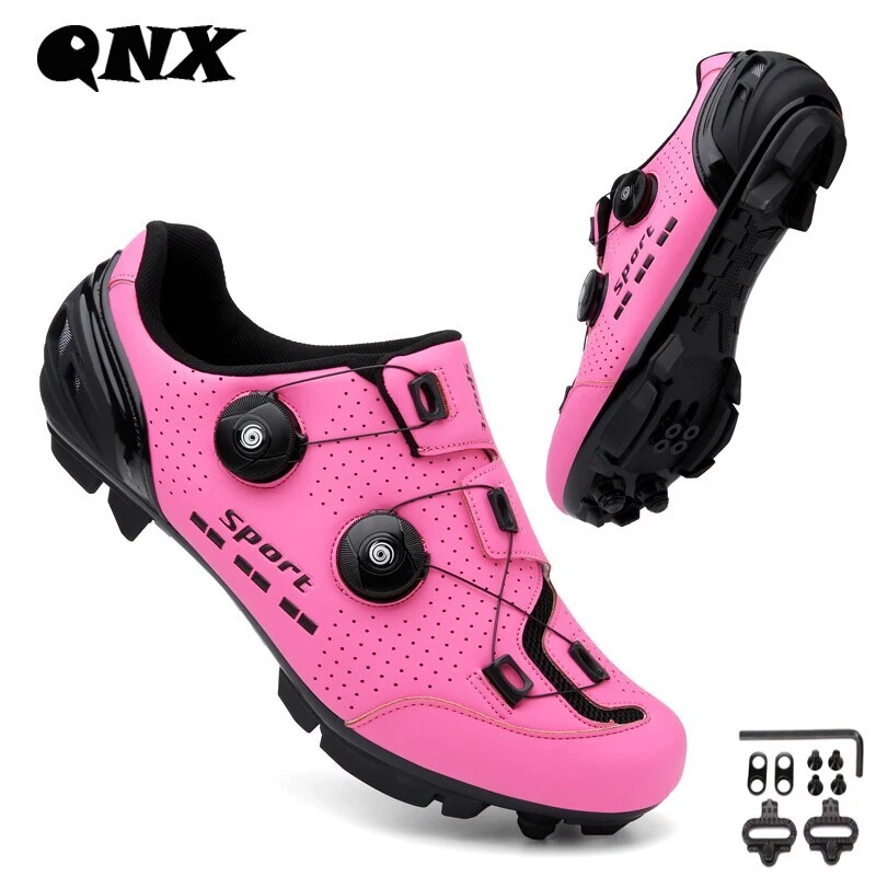 Bicicleta MTB Zapatos Autobloqueantes Para hombres Zapatos de Ciclismo Carreras Carretera Bicicleta Tenis Foto 4 de 4