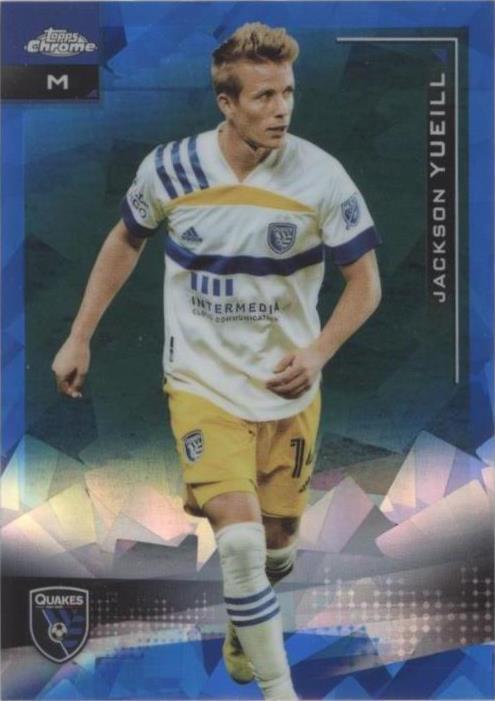 2021 Topps Chrome MLS Sapphire Edition Jackson Yueill #173 - 1 of 1