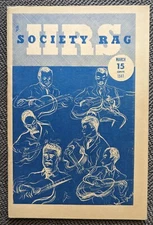 HRS Society Rag March 1941 Baby Dodds Jazz
