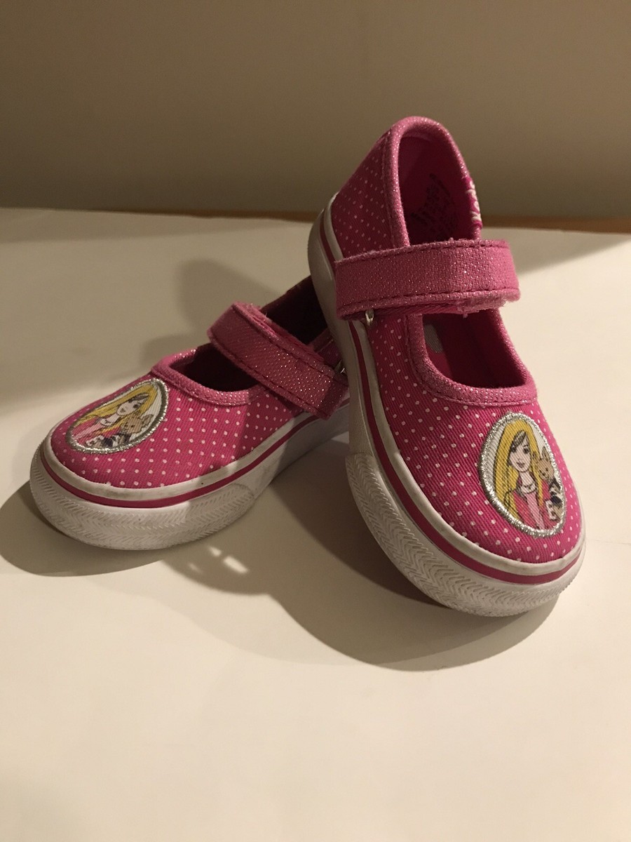 Girls Sz “Barbie” MaryJane Style Keds