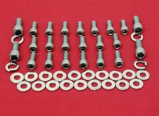 Bbf Ford Oil Pan Stainless Allen Bolts Kit Big Block 429 460 Car F-series Set